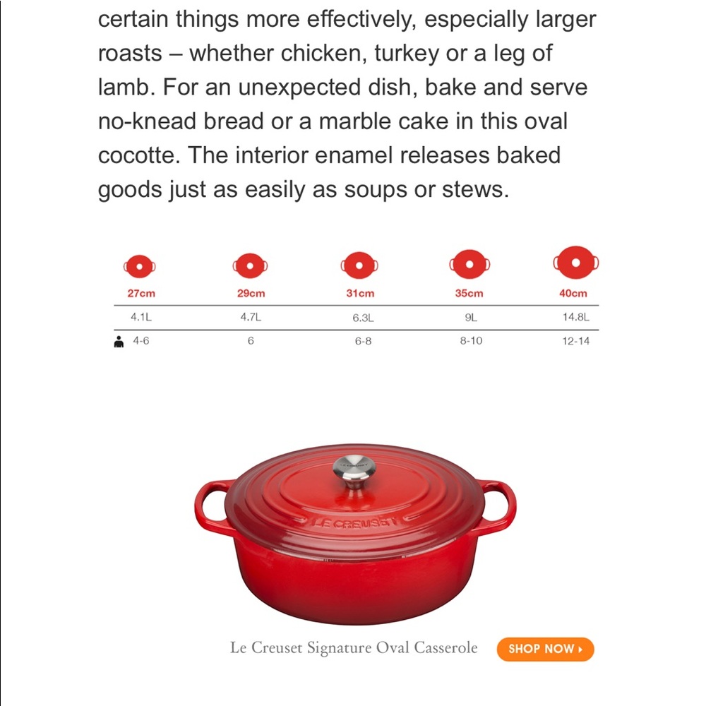 Le Creuset new 8qt #33 Volcanic rare - Picture 13 of 14